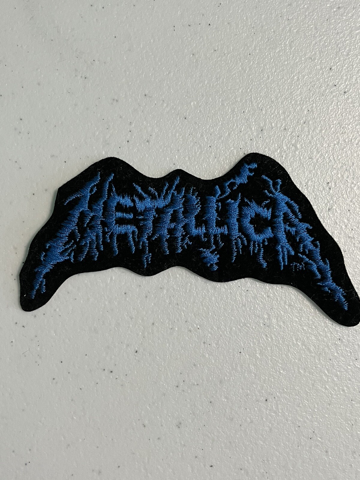 Metallica Patches – Three Metallica Patches – Red, Blue and Gold & Black