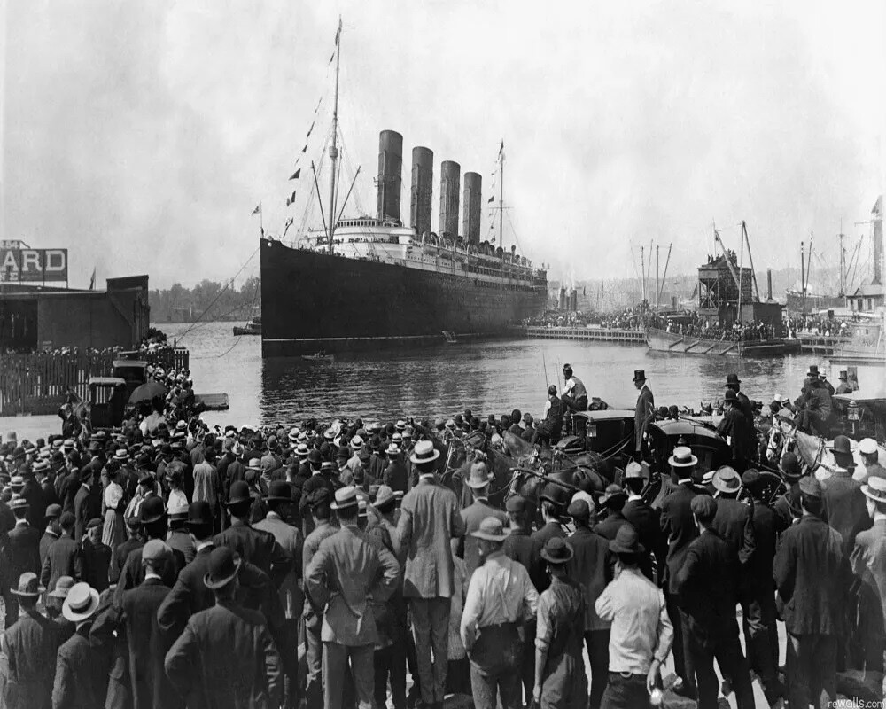Rms Titanic, 1912 White Star Line 8×10 PHOTO PRINT