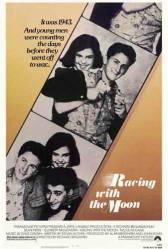 RACING WITH THE MOON (1984) SEAN PENN ORIGINAL 1 SHEET MOVIE POSTER