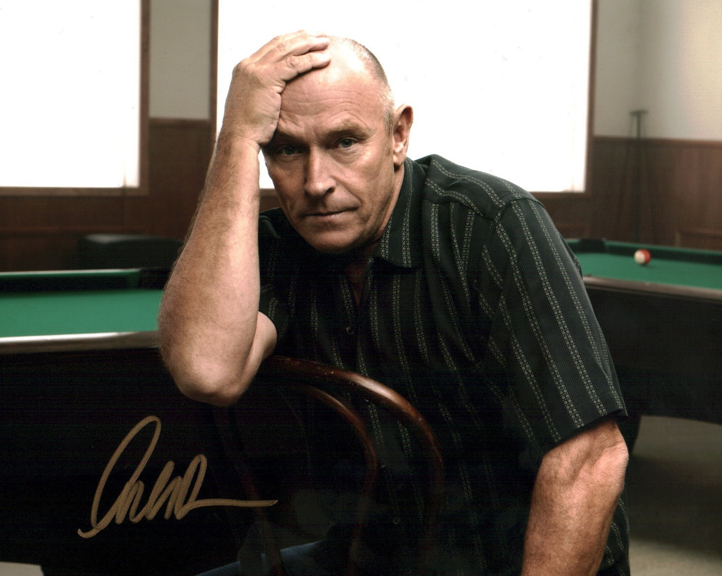 Corbin Bernsen Psych 8×10 Signed Photo JSA Certified Autograph