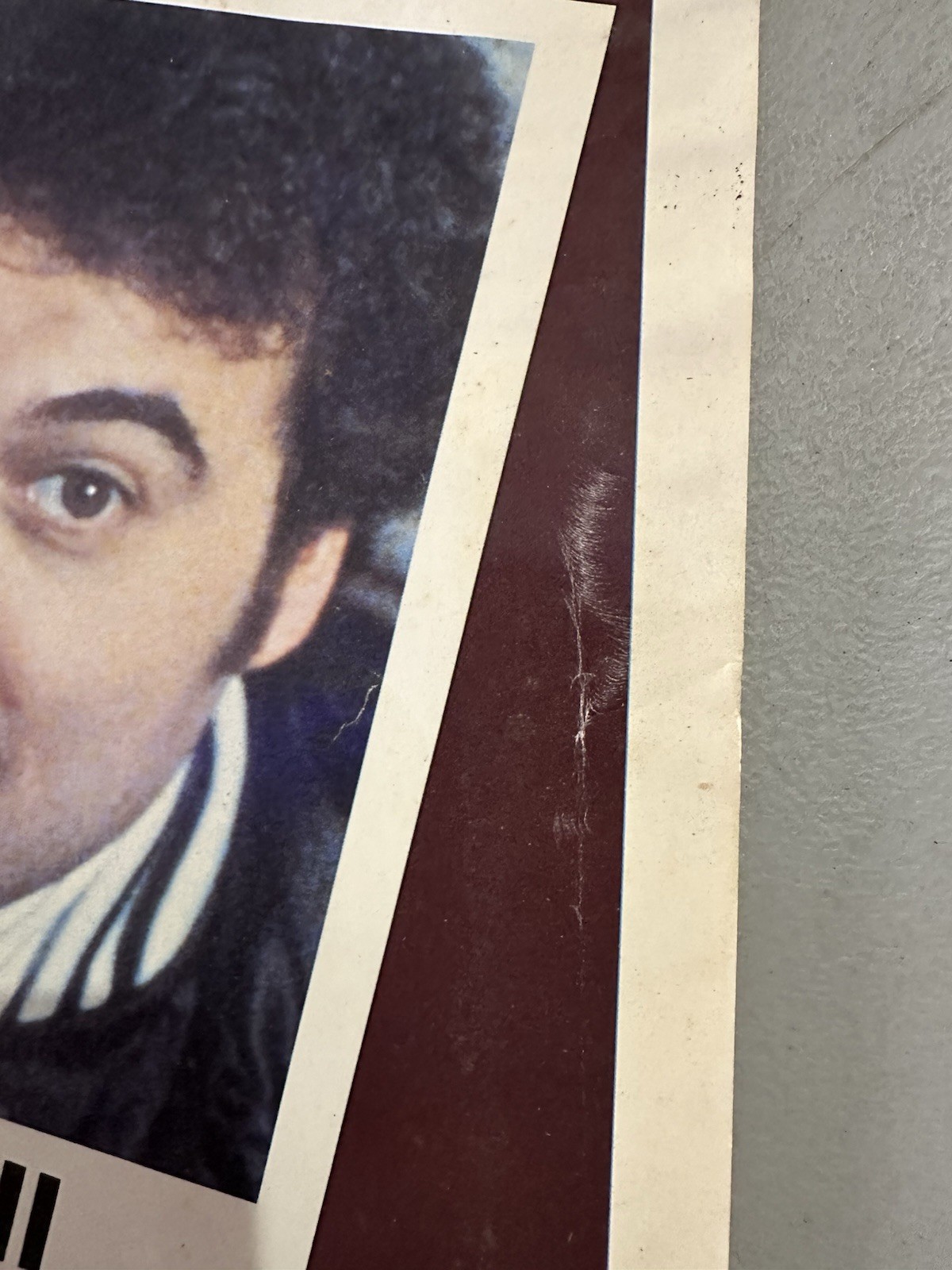 Old Boyfriends 1985 Promo Poster – Belushi, Carradine, Shire, Jordan