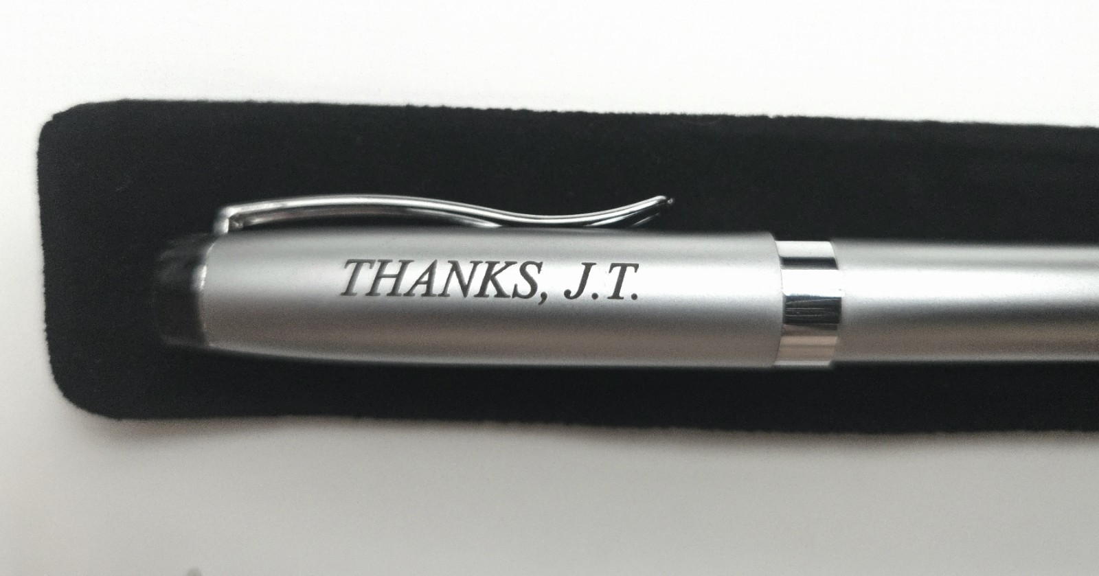 2005 JOHN TRAVOLTA CAST & CREW GIFT BE COOL PEN GET SHORTY FILM MOVIE PROMO AND