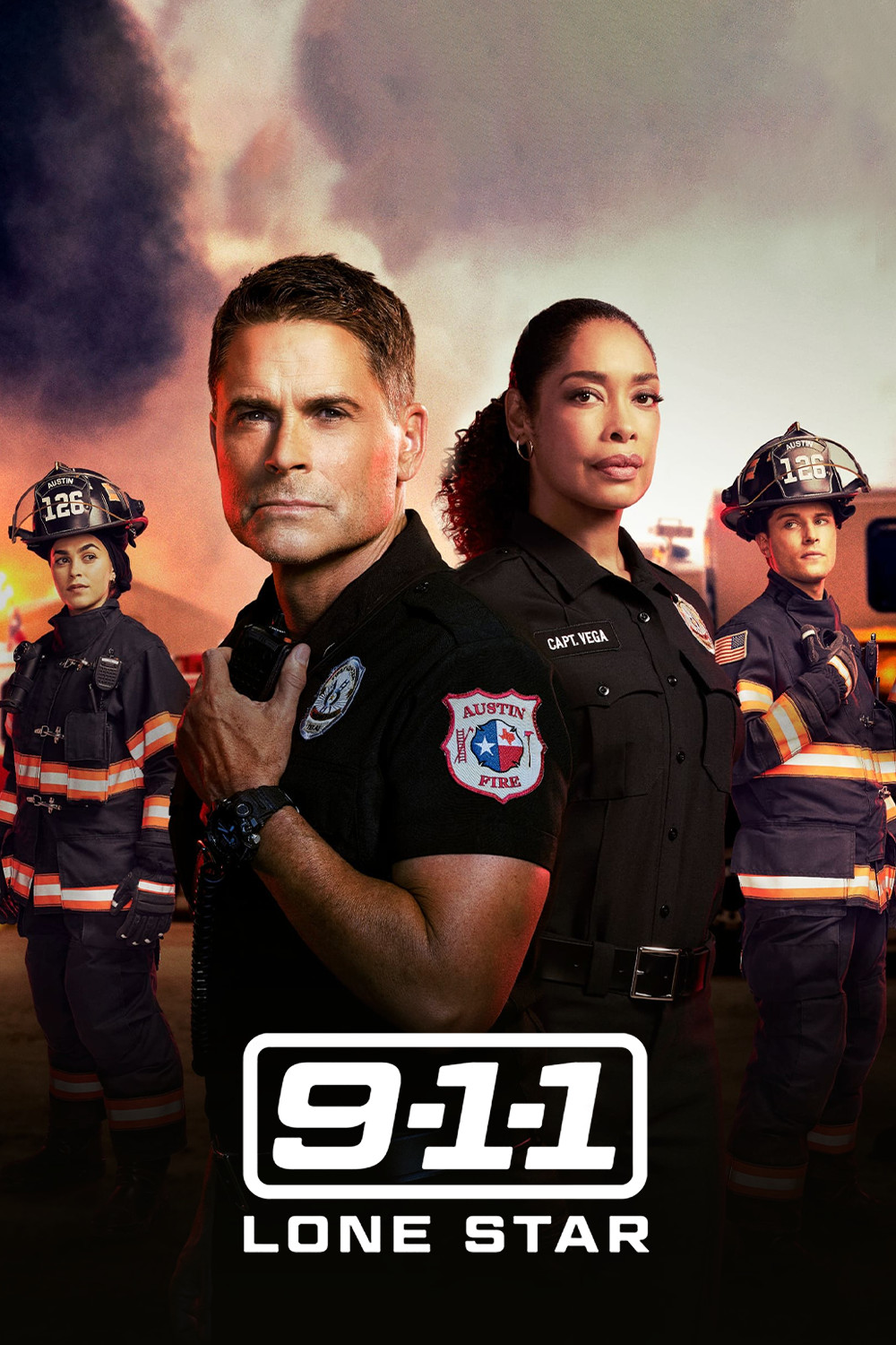 9-1-1 Lone Star TV Show Metal Poster Sign
