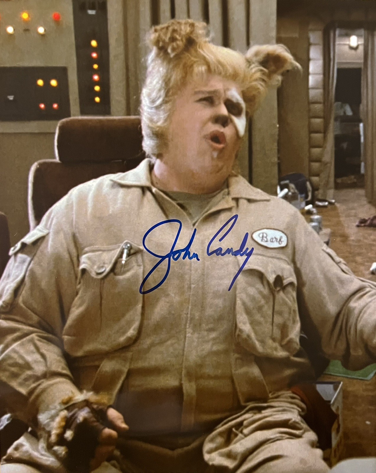 John Candy Signed Photo COA Autograph Space Balls Uncle Buck