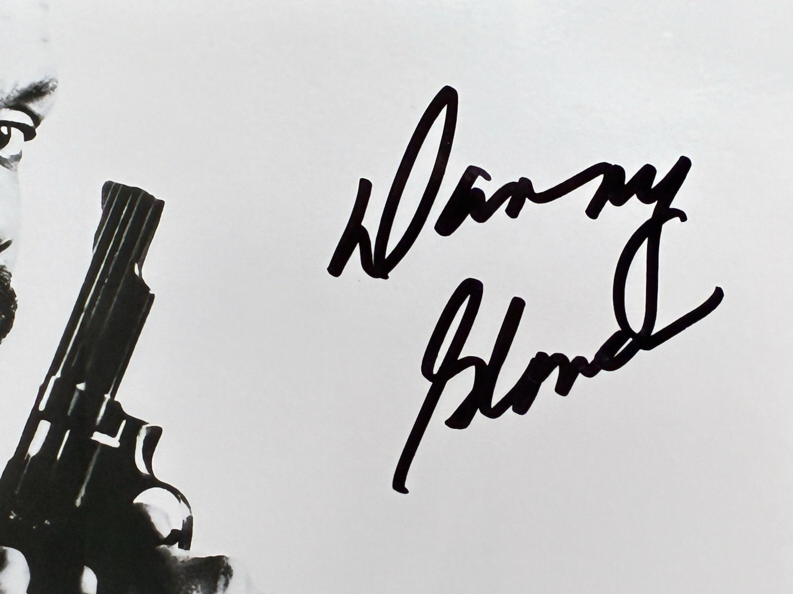 DANNY GLOVER SIGNED 8×10 LETHAL WEAPON INSCRIBED I’M TO OLD FOR THIS SHI! RARE