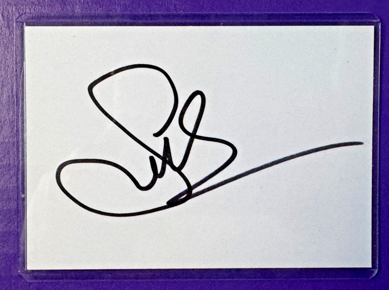 Snoop Dogg- Hand Signed 3×5 index card with Certificate of Auth & Free Delivery