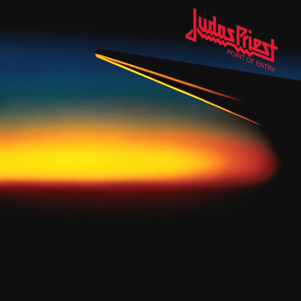 Judas Priest Point Of Entry ORIGINAL 12×12 Album Cover Replica Poster Print