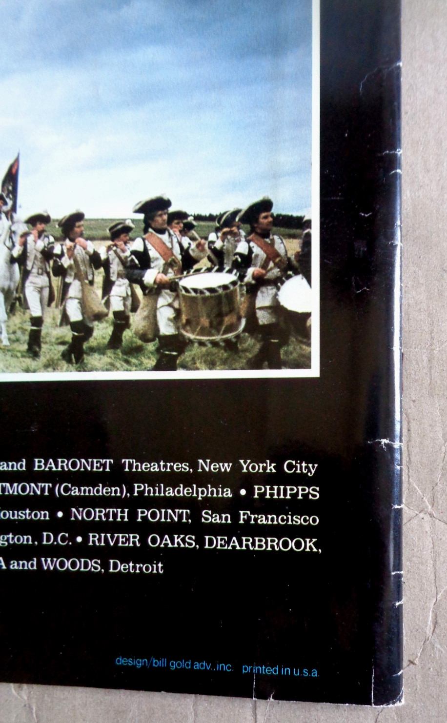 Barry Lyndon 1975 oversize Program Stanley Kubrick Ryan O’Neal Marisa Berenson