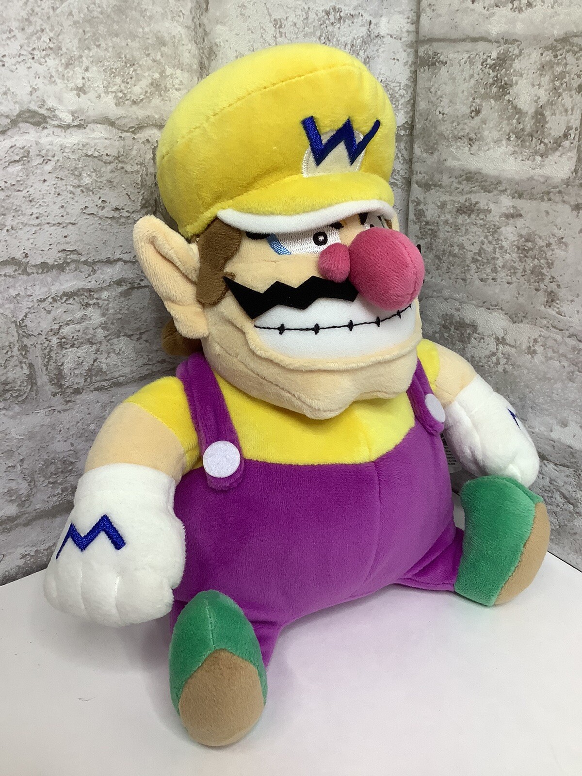 Super Mario Allstar Collection Wario 10″ Plush Little Buddy 2017 Nintendo Toy
