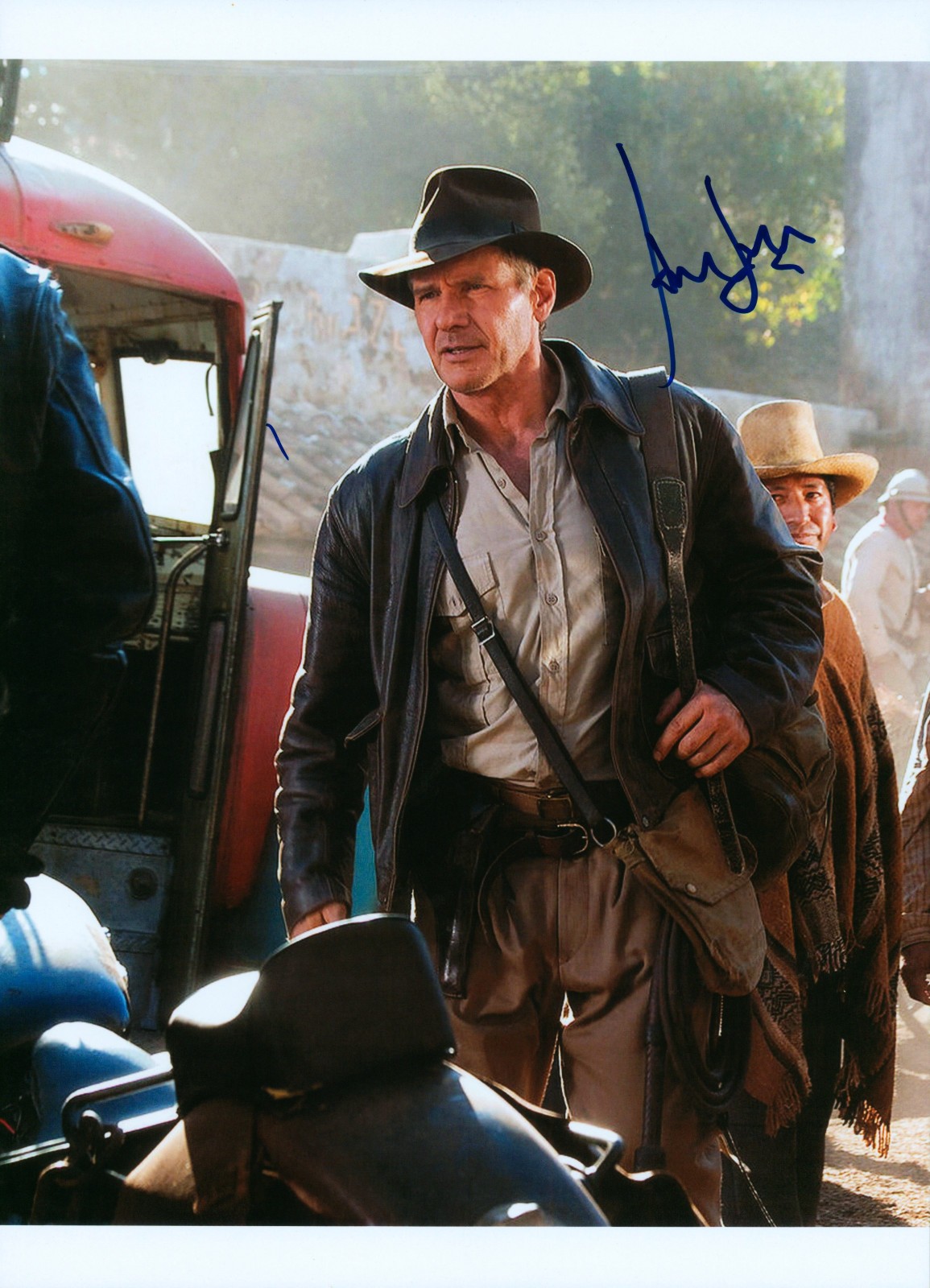 Harrison Ford Signed BAS LOA COA Autographed 10X14 Indiana Jones Photo Auto