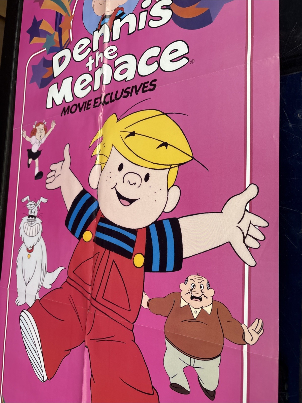 Dennis The Menace Poster 1987 19 3/4×36”