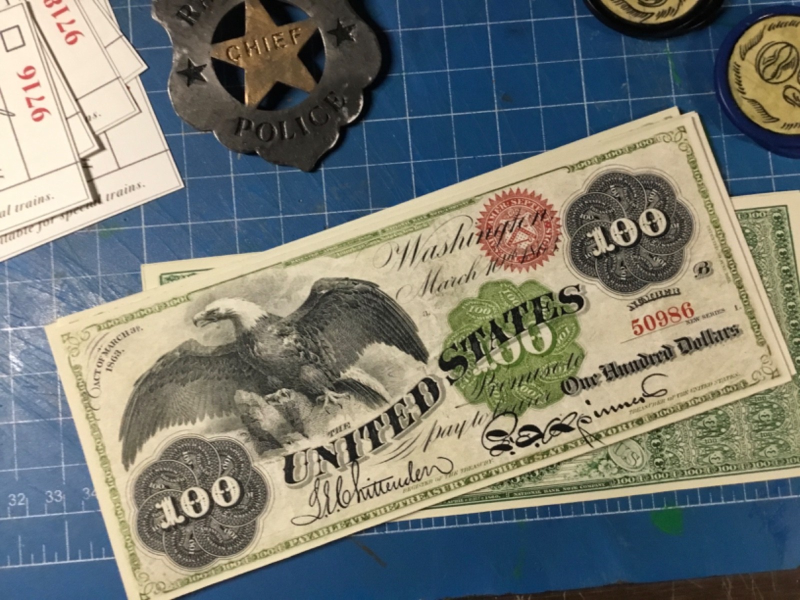 “Hell on Wheels” / 2011-2016 / Cullen Bohannon Prop Lot Replicas
