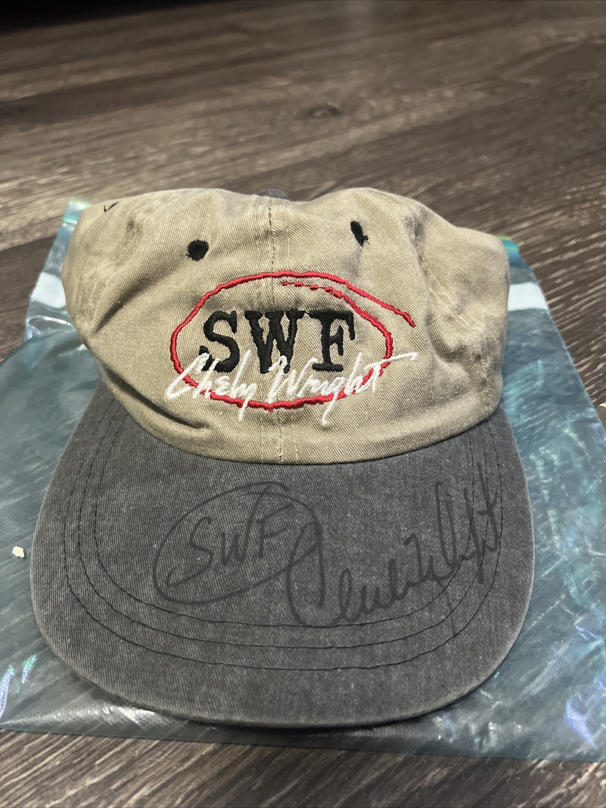 Chely Wright Autographed Hat “SWF”. Late 90’s Hat Signed At Concert. Never Worn