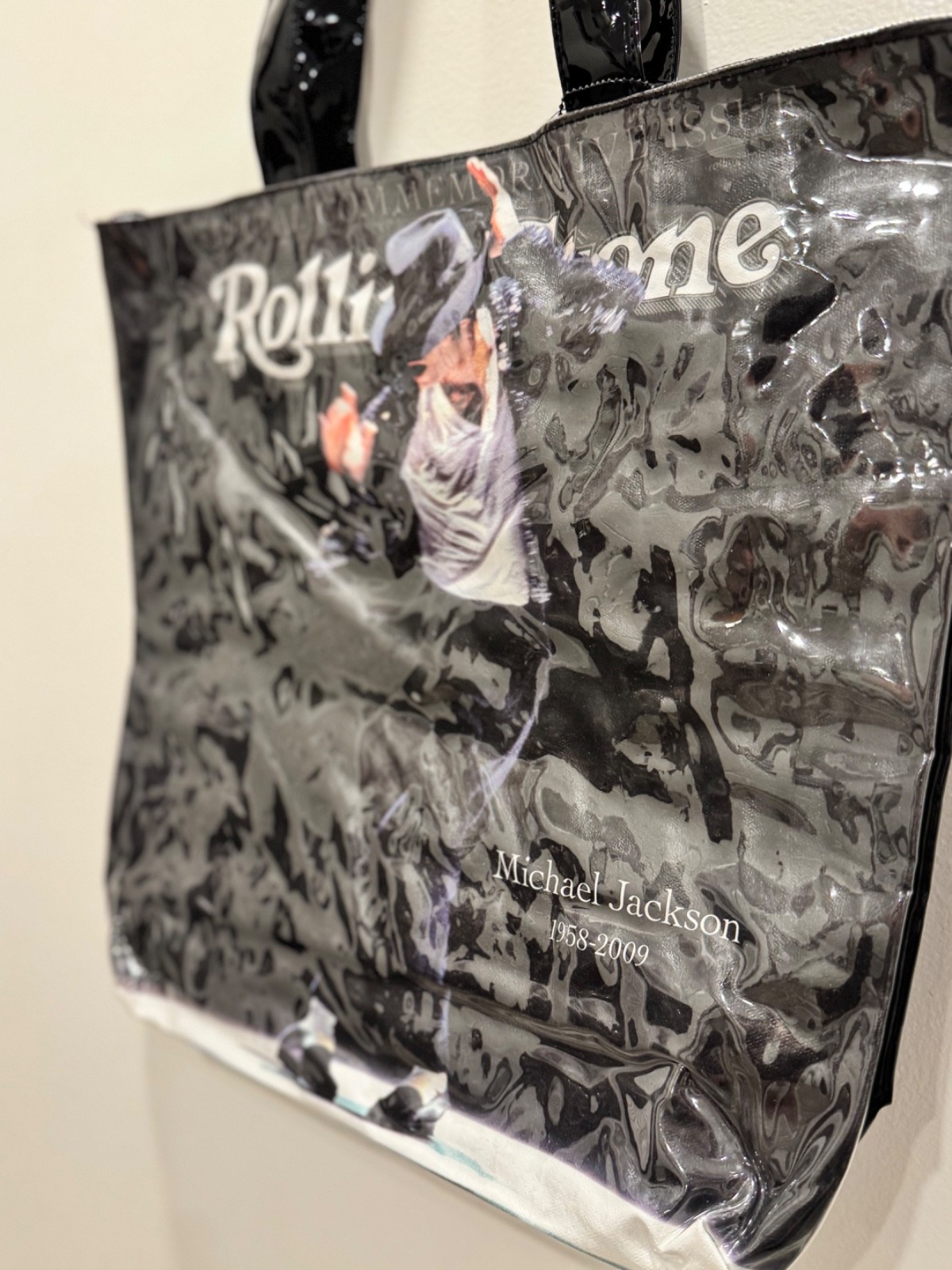 NWT Limited Edition Michael Jackson Rolling Stone Tote Bag – Legacy MJ Cover