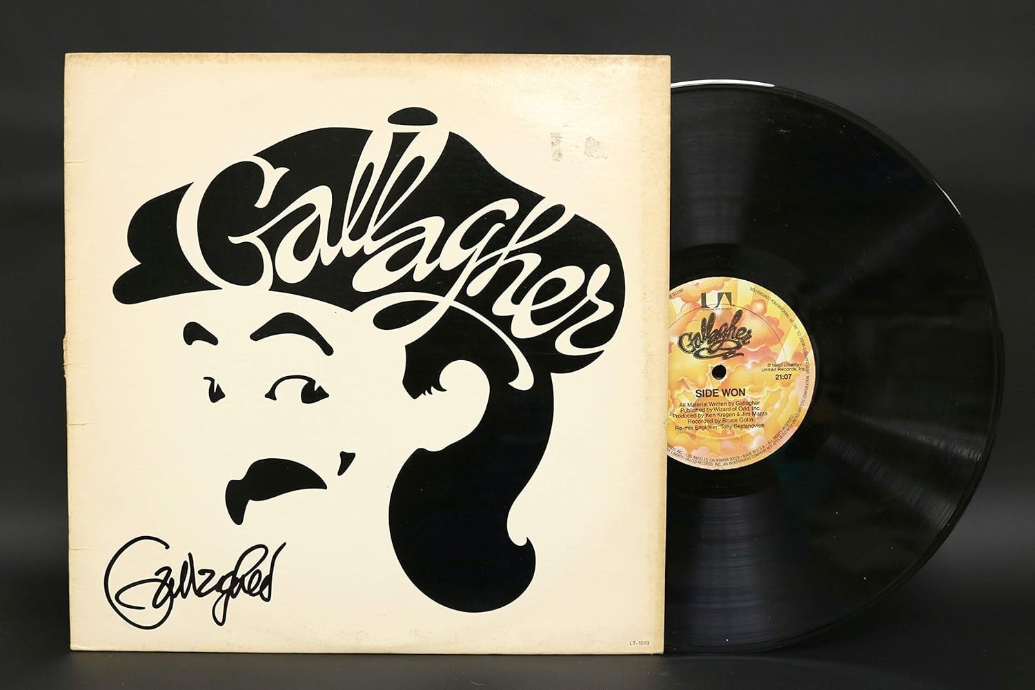 Gallagher Signed Autographed “Gallagher” Comedy Record Album Vinyl