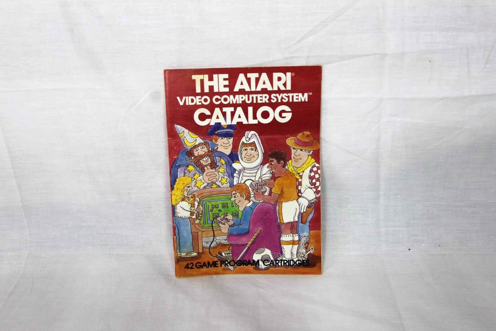 The Atari Video Computer System Catalog 42 Game Program Cartridges 1981 (REV.A)