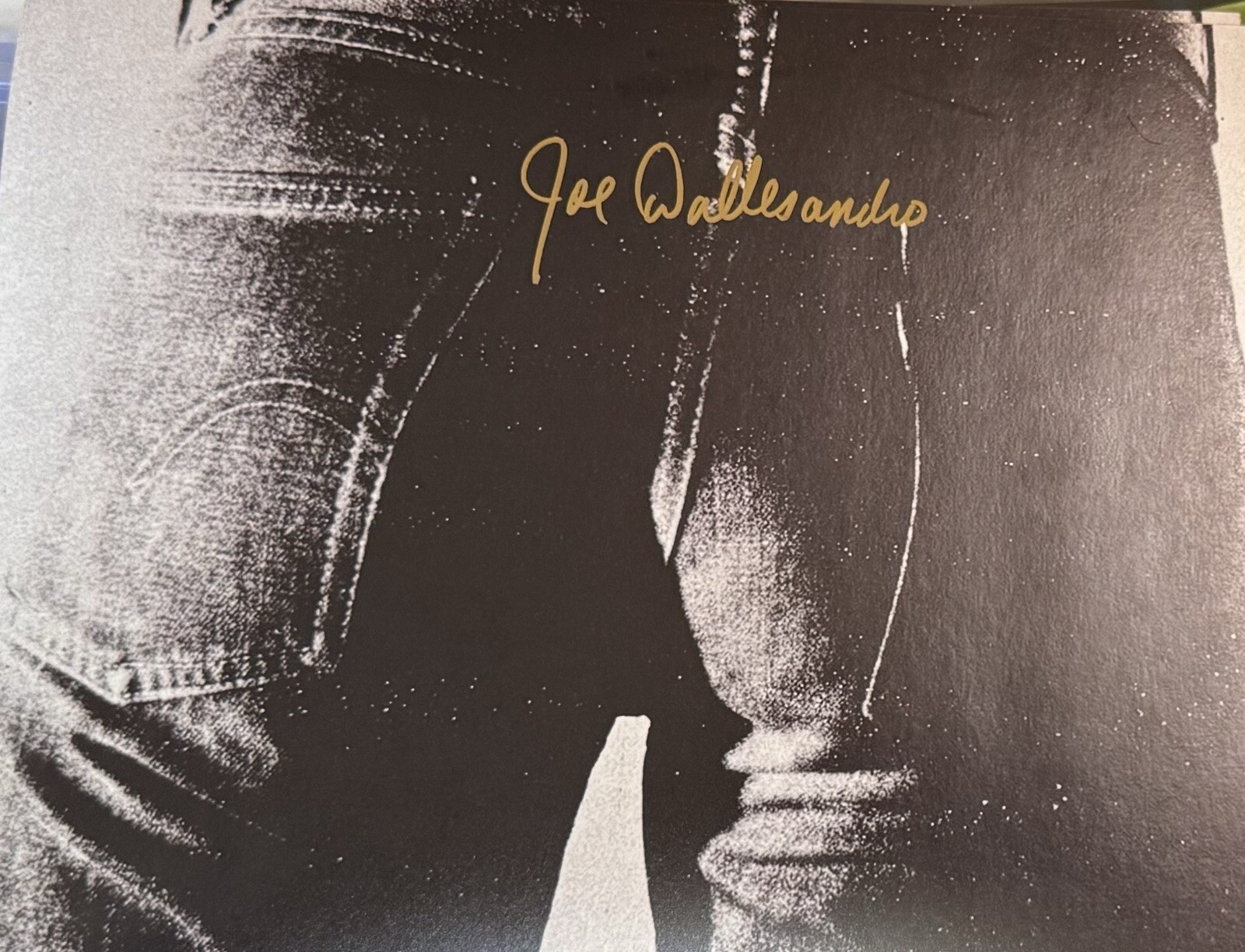 Joe Dallesandro signed Autographed 8×10 Photo Sexy Andy Warhol In Silver