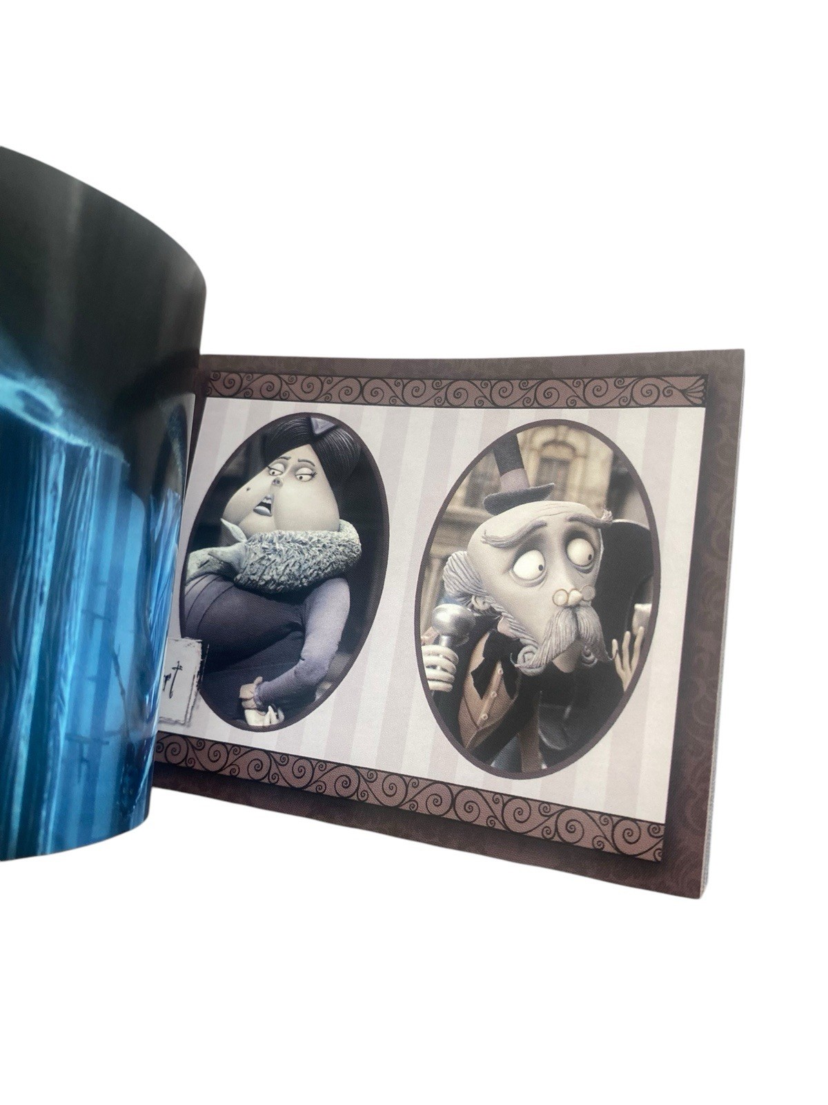 Vtg Flip Book Tim Burton Corpse Bride 2005 Movie Promo Gothic Halloween WB