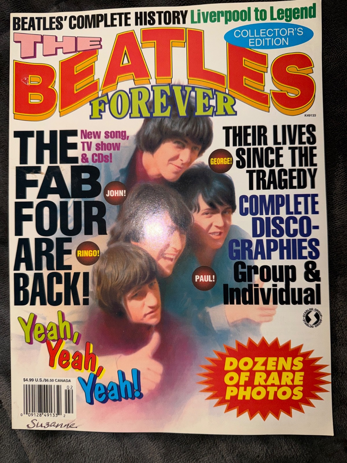 The Beatles Forever Collector’s Edition Magazine 1995 by Starlog Group GC