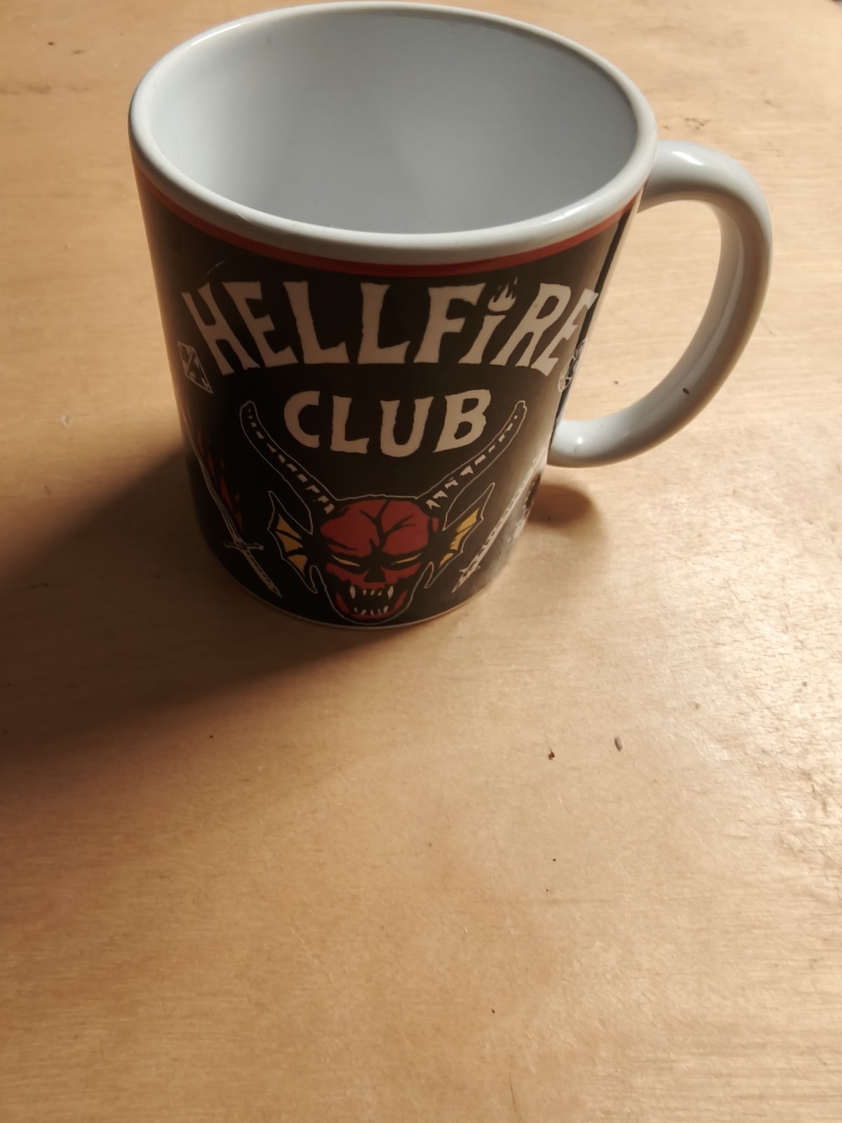 Stranger Things Eddie Munson Hellfire Club Frankford Candy Coffee Mug Cup 12oz D