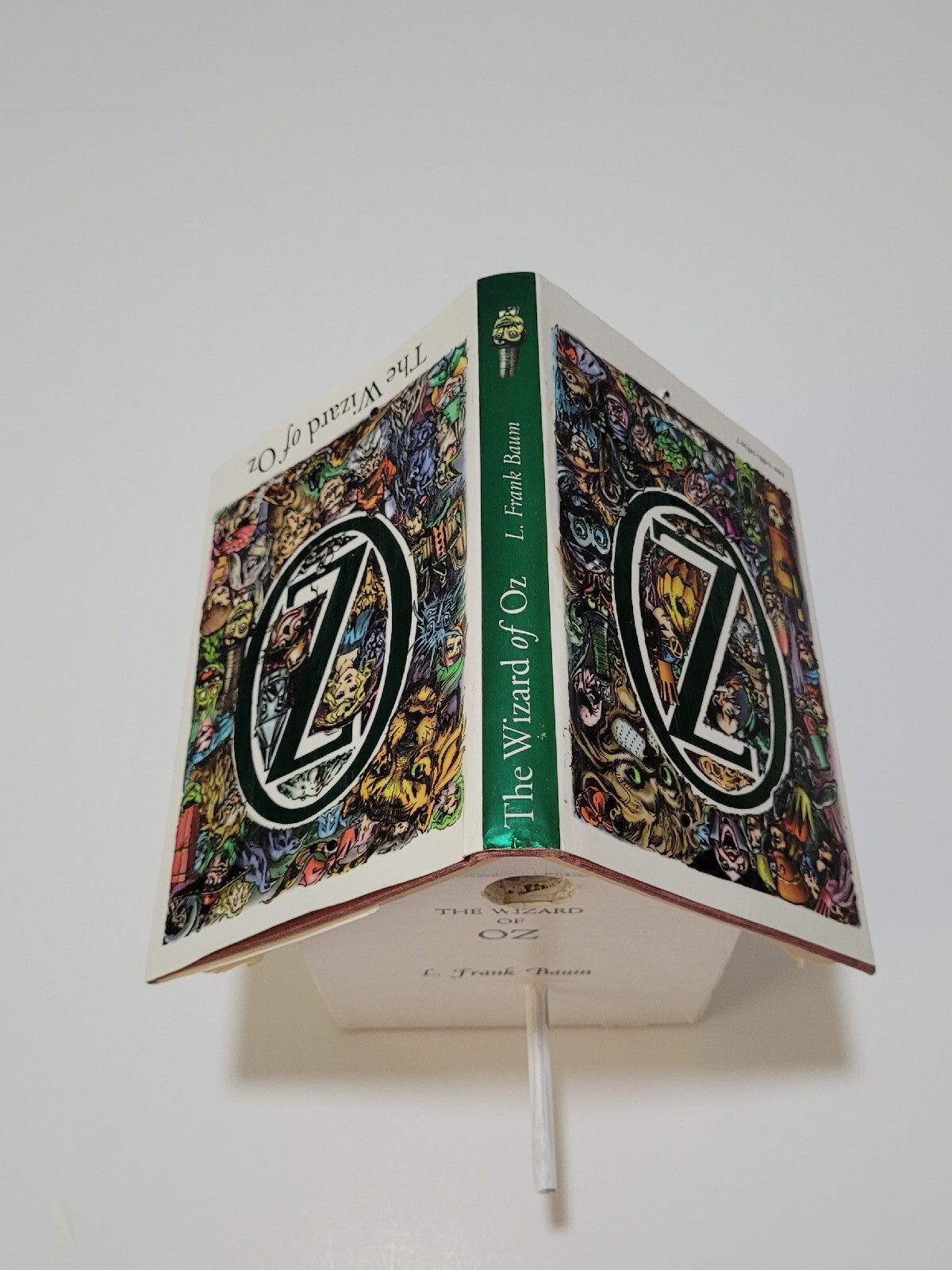 The Wizard of Oz By L. Frank Baum Handmade Book Decorative Birdhouse OOAK