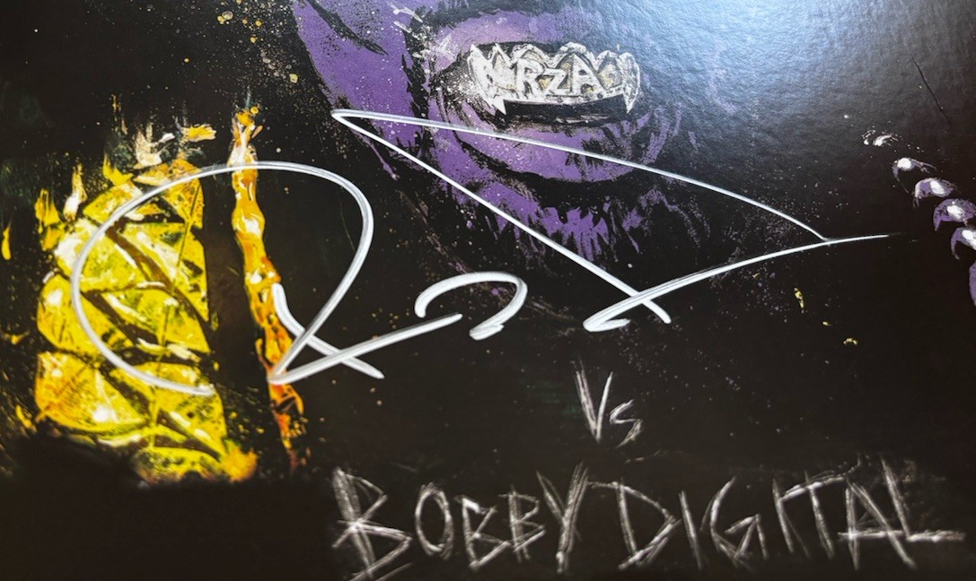 RZA signed Vinyl Album Bobby Digital