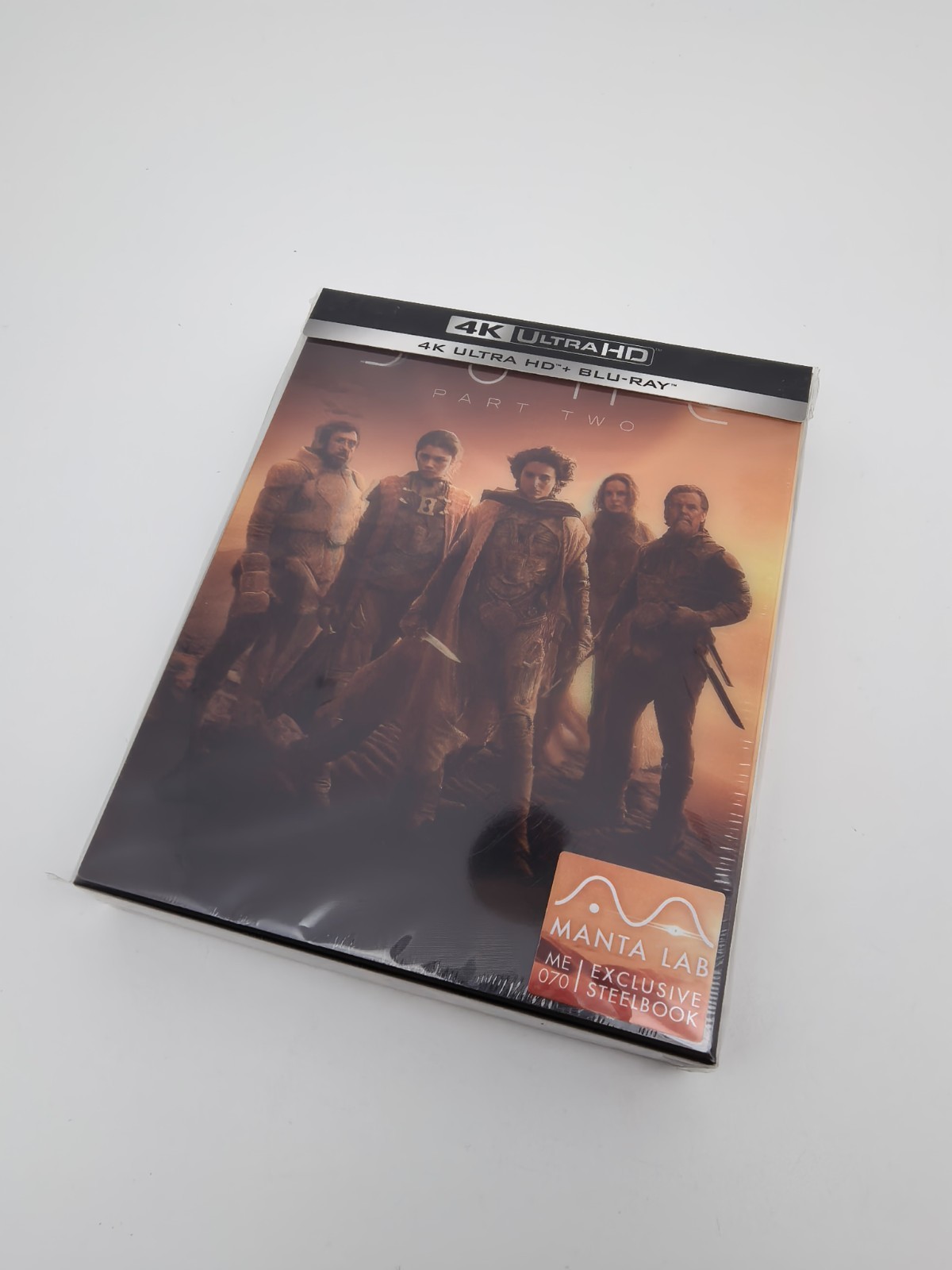 MANTA LAB DUNE PART2 4KUHD STEELBOOK DOUBLE LENTICULAR B, NEW/SEALED