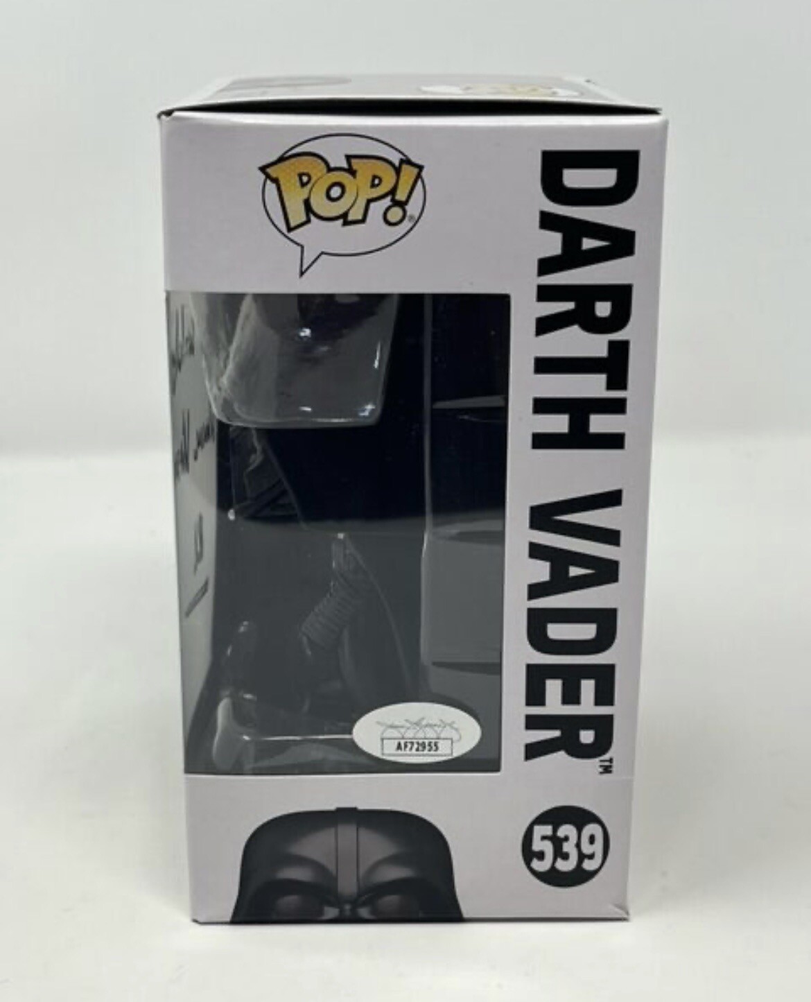 Spencer Wilding signed Darth Vader pop funko Rogue One Star Wars JSA COA