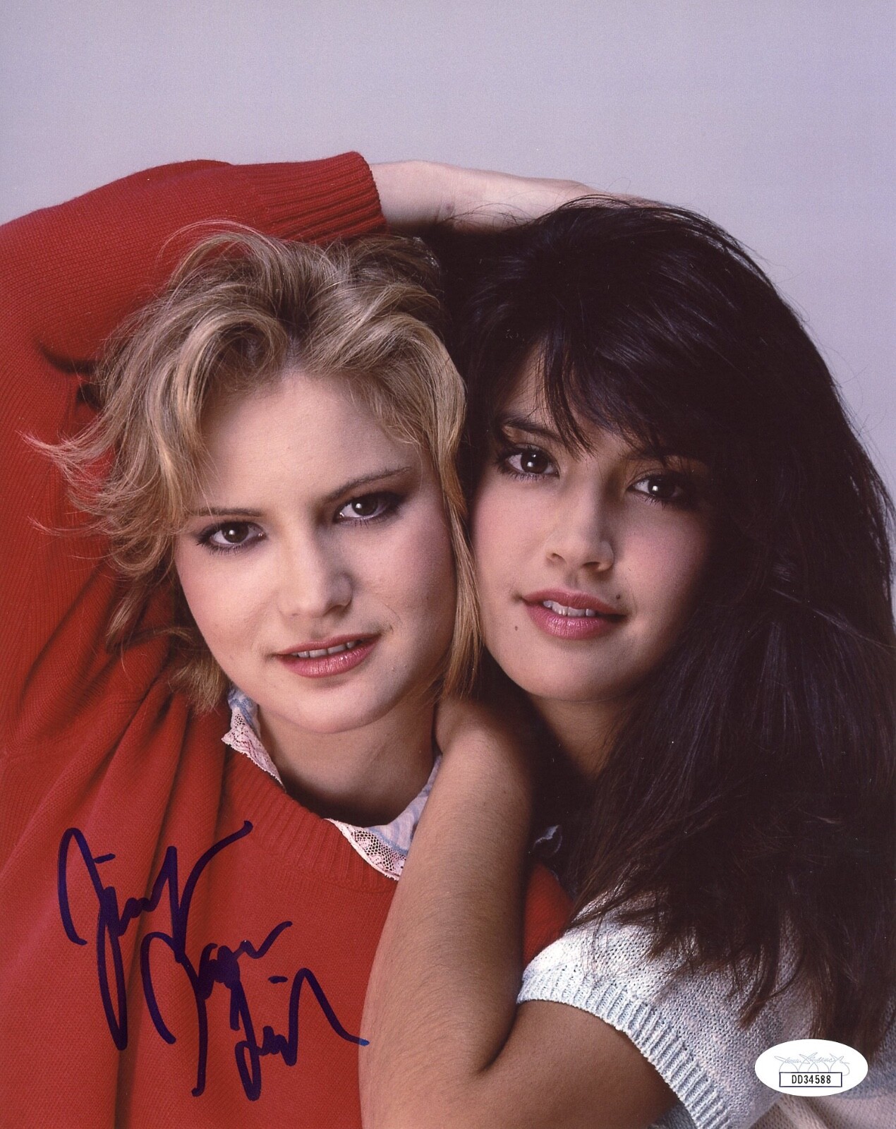 JENNIFER JASON LEIGH Hand-Signed “Fast Times at Ridgemont High” 8×10 (JSA COA)