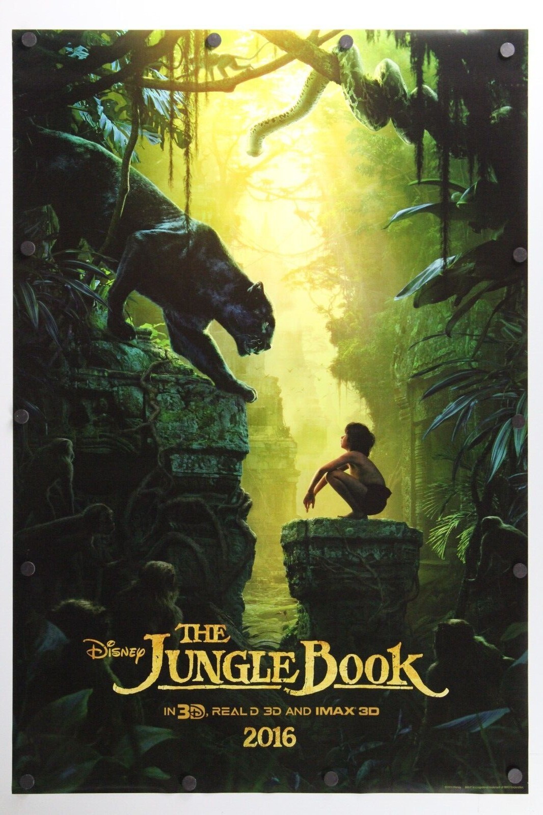 The Jungle Book 2016 Double Sided Original Movie Poster 27″ x 40″