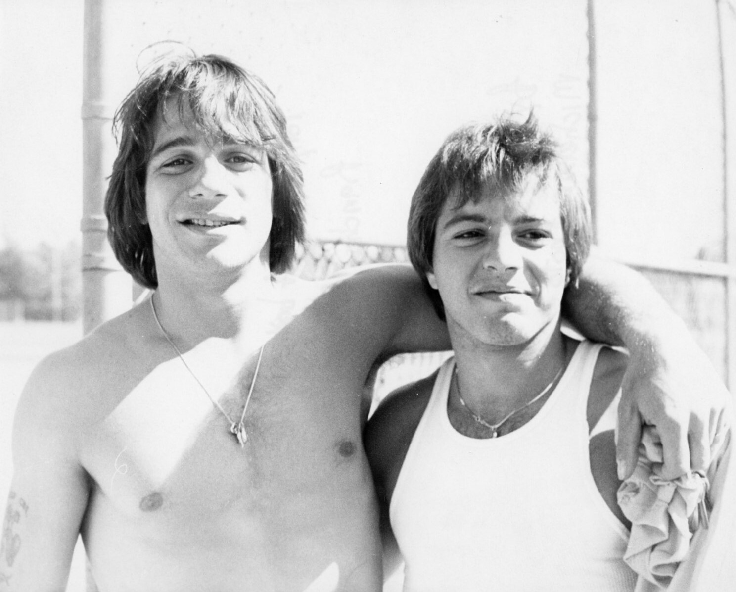 Tony Danza & Brother Matty 1979 Type 1 Photo Vintage 8×10 Celebrity Memorabilia