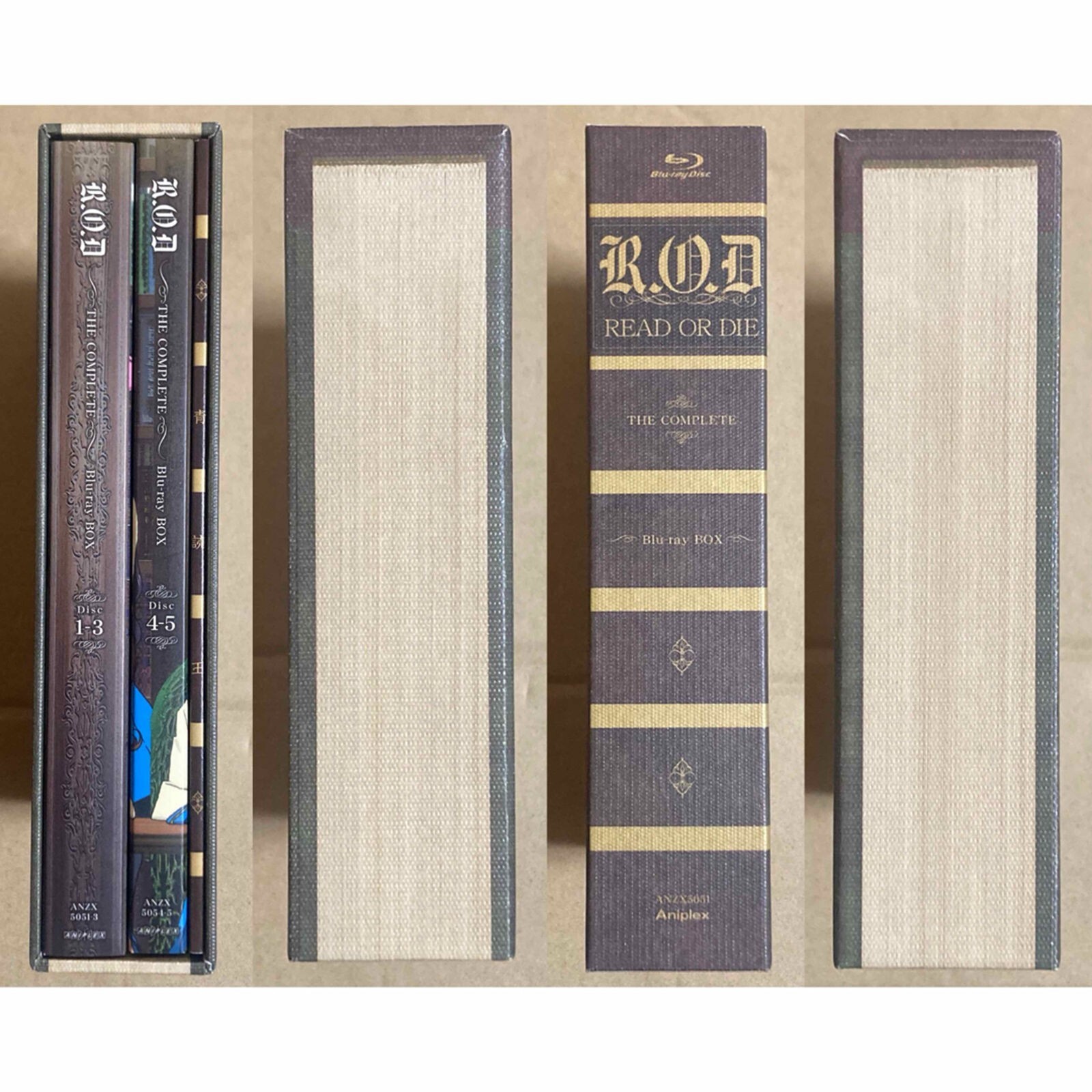 R.O.D. READ OR DIE THE COMPLETE Blu-ray BOX Limited Edition Aniplex japanese