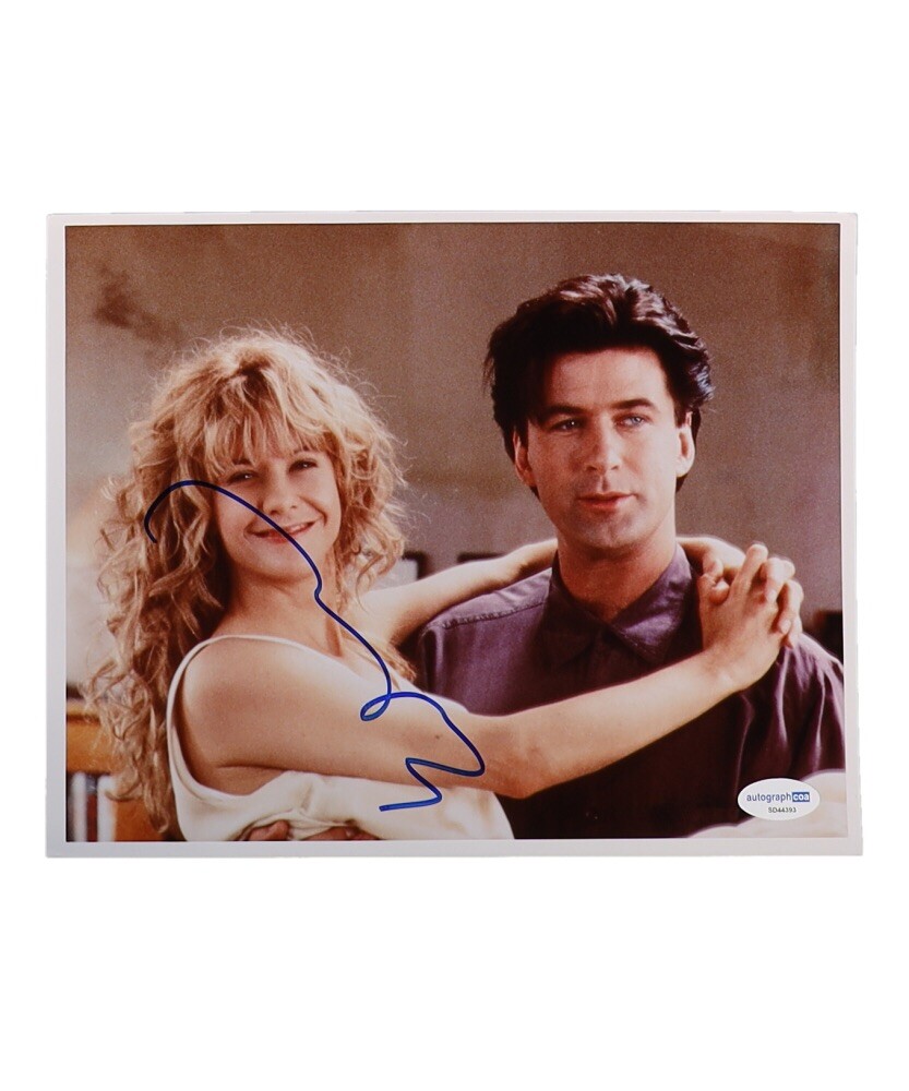 Meg Ryan Autographed Prelude To A Kiss 8×10 ACOA Rita Boyle!