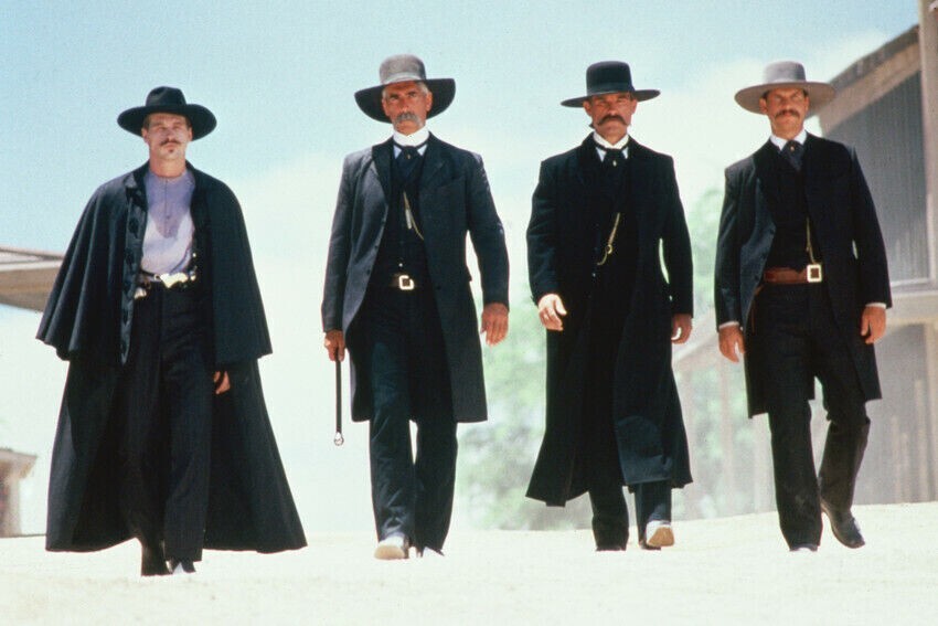 Tombstone Kurt Russell Cast Classic Poster Print 24×18 Poster