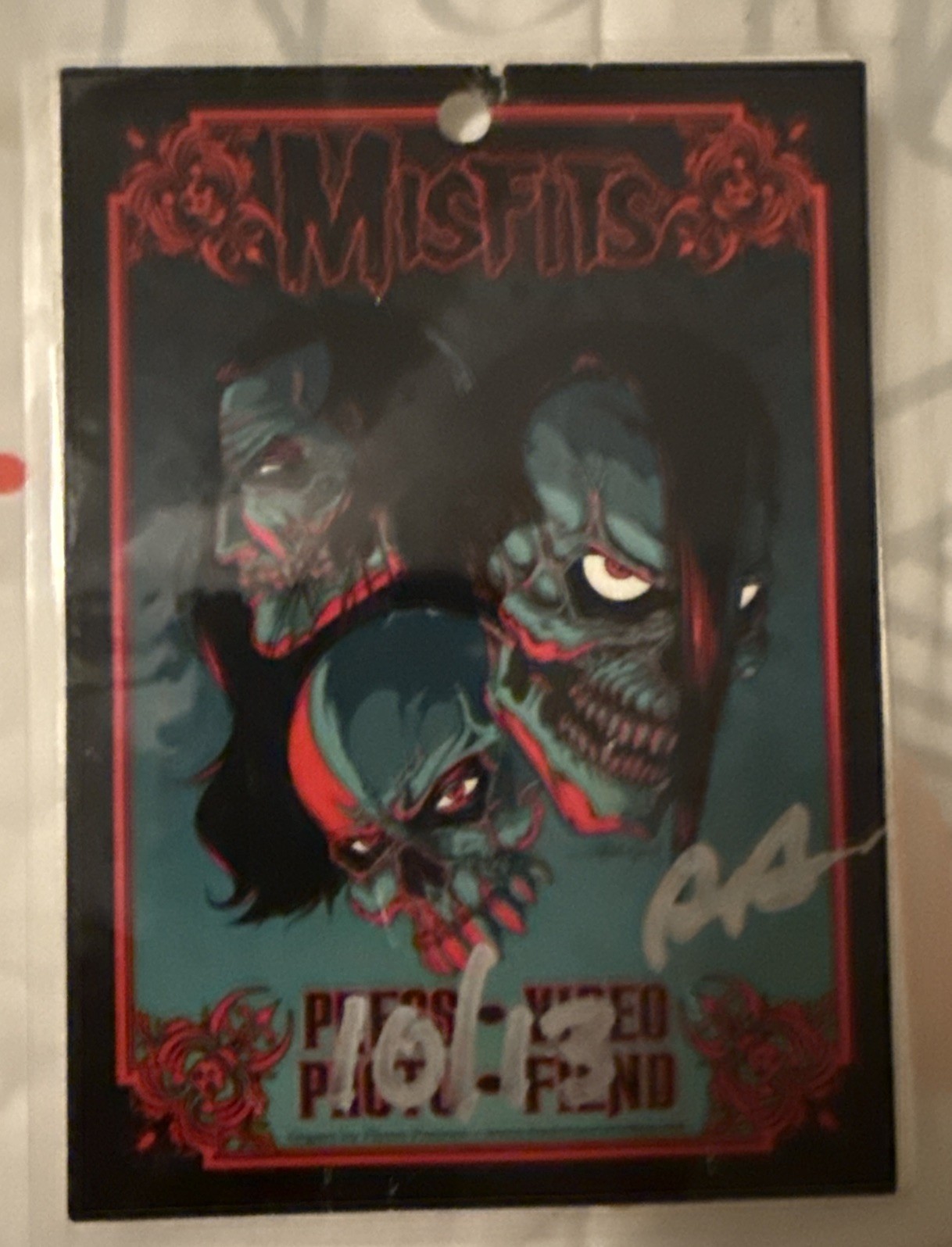 Misfits Backstage Pass 10/13