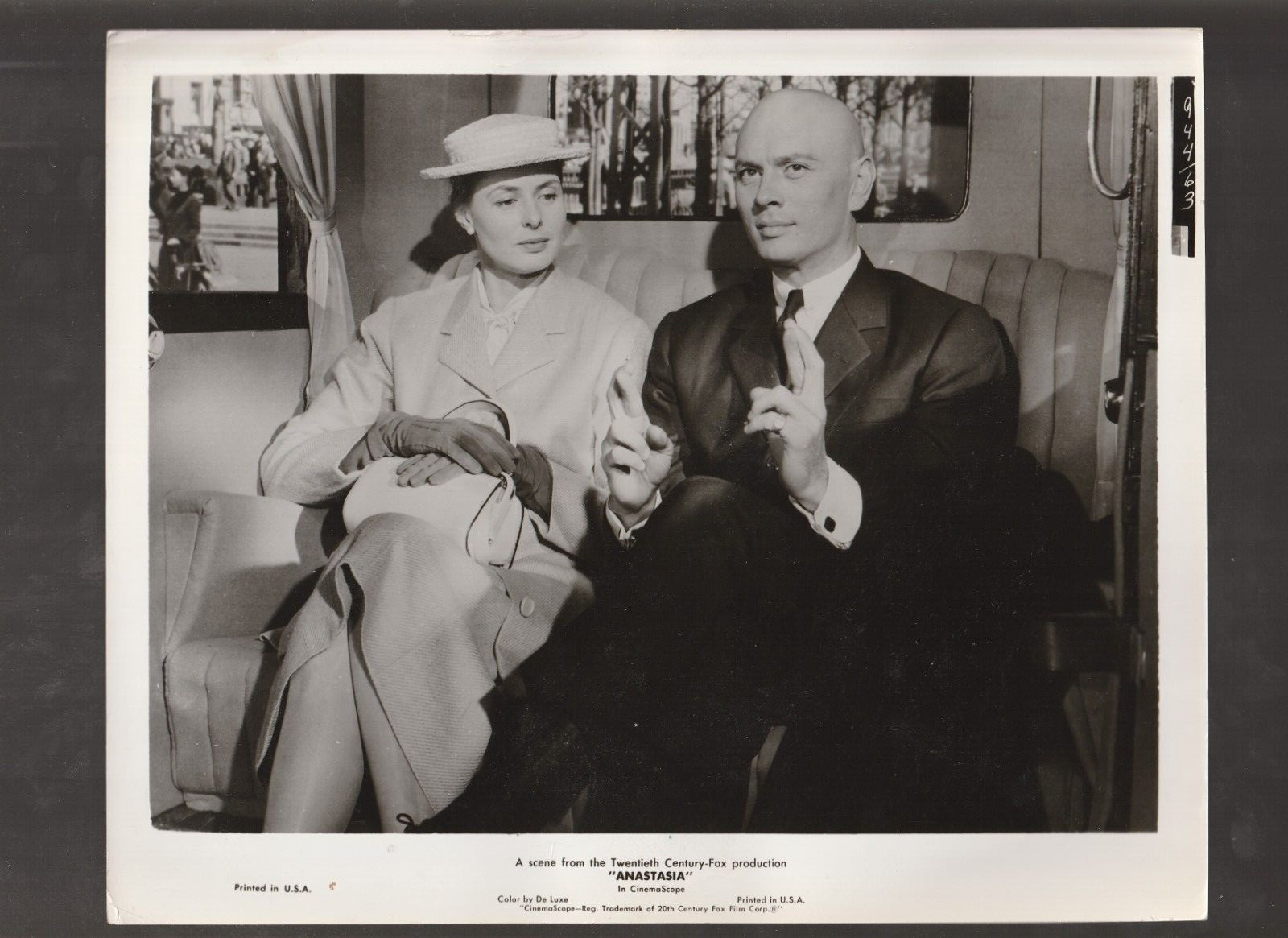 Anastasia 8 x 10 inch promo press kit photo #63 1956
