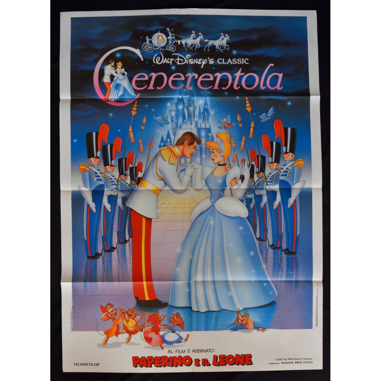 Manifesto Cinderella Walt Disney Animation Fairytale Prom Tale A294