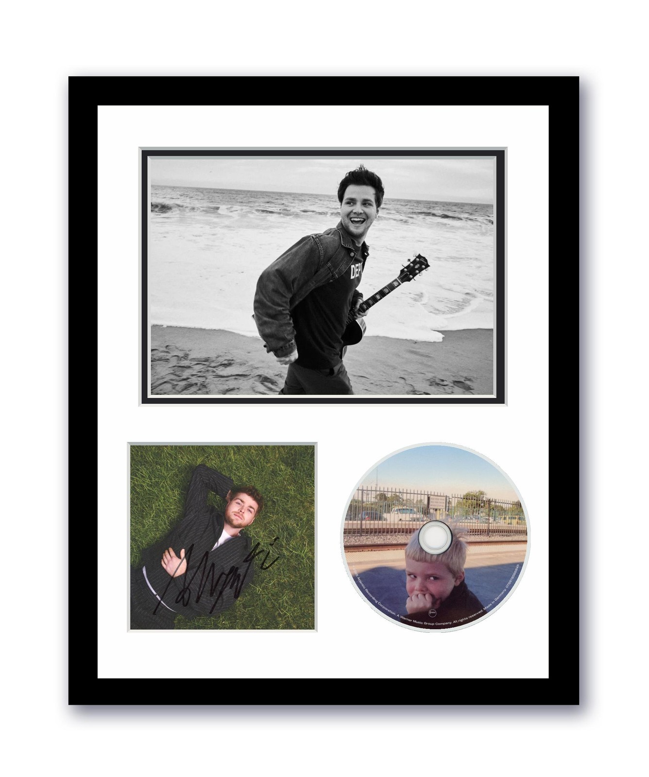 Alex Warren Autographed Signed 11×14 Framed CD Photo You’ll Be Alright, Kid ACOA