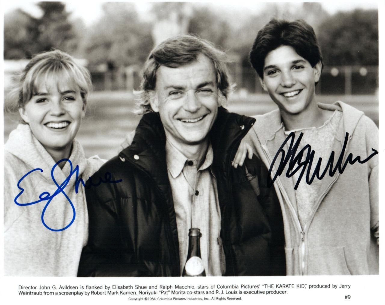 Elisabeth Shue Ralph Macchio Signed 8×10 Picture Autographed Photo with COA
