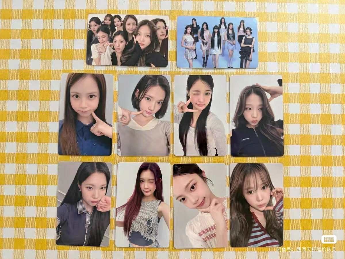 Hearts2Hearts H2H x FOCUS QqMUSIC pob ld alb PHOTOCARD OFFICIAL jiwoo ian LQA