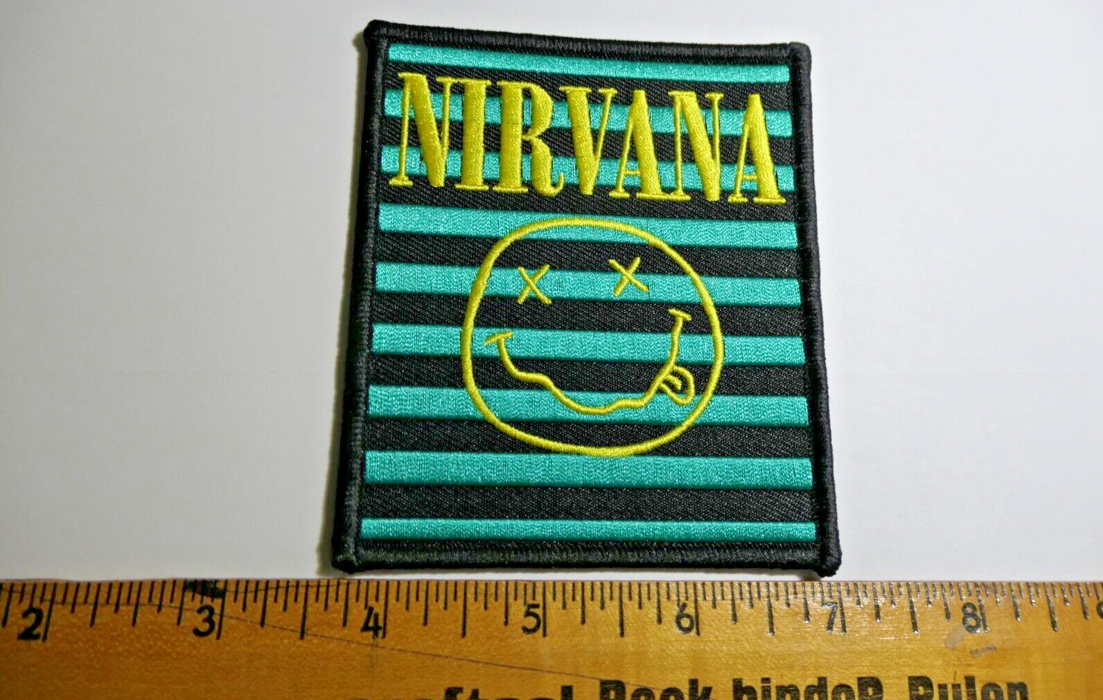 Nirvana Patch Music Rock Band Pop Newly Licensed 2021 3 1/2 x 4 Inches