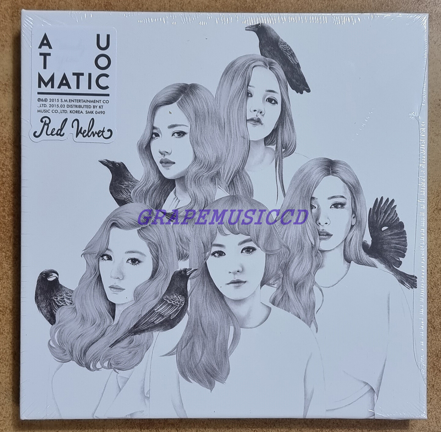 RED VELVET 1ST MINI ALBUM Ice Cream Cake Automatic Ver. K-POP CD + PHOTOCARD NEW