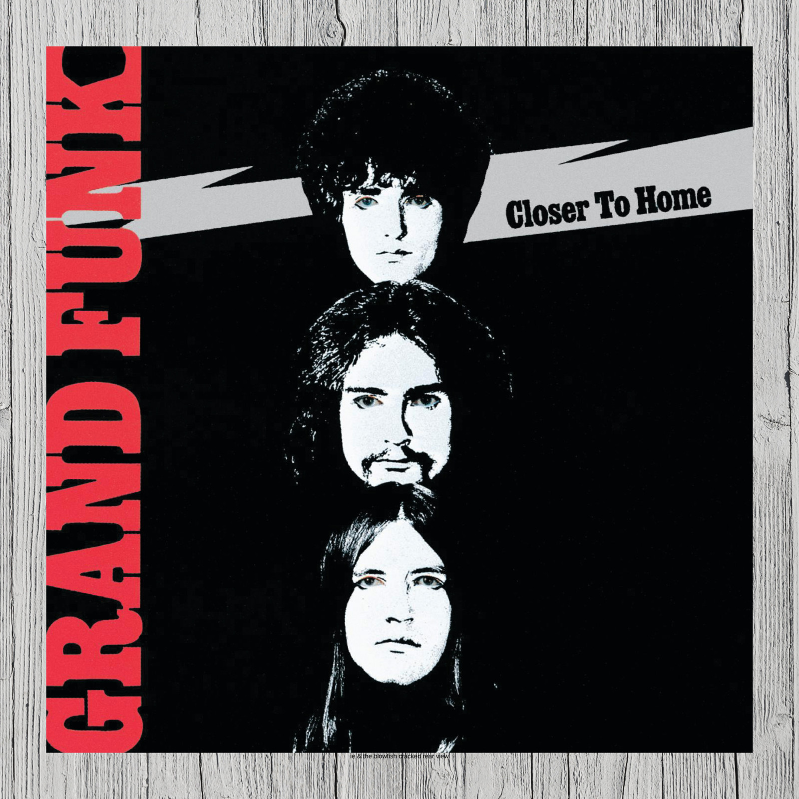 Grand Funk Railroad Closer to Home Album Cover Metal Sign Poster