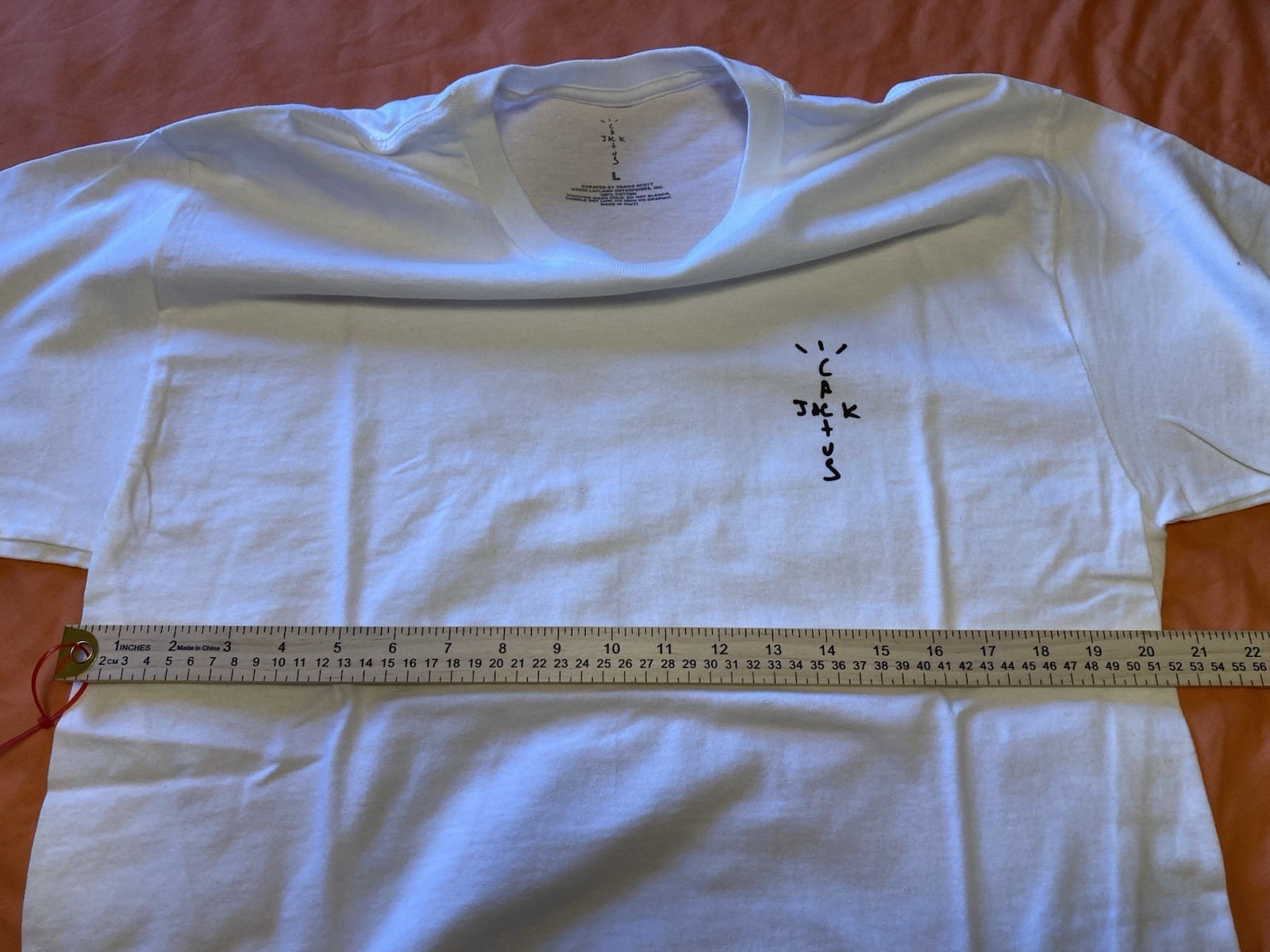 BUILD A TRAVIS SCOTT BUNDLE UTOPIA CIRCUS CACTUS JACK WHITE TEE M L XL NWOT