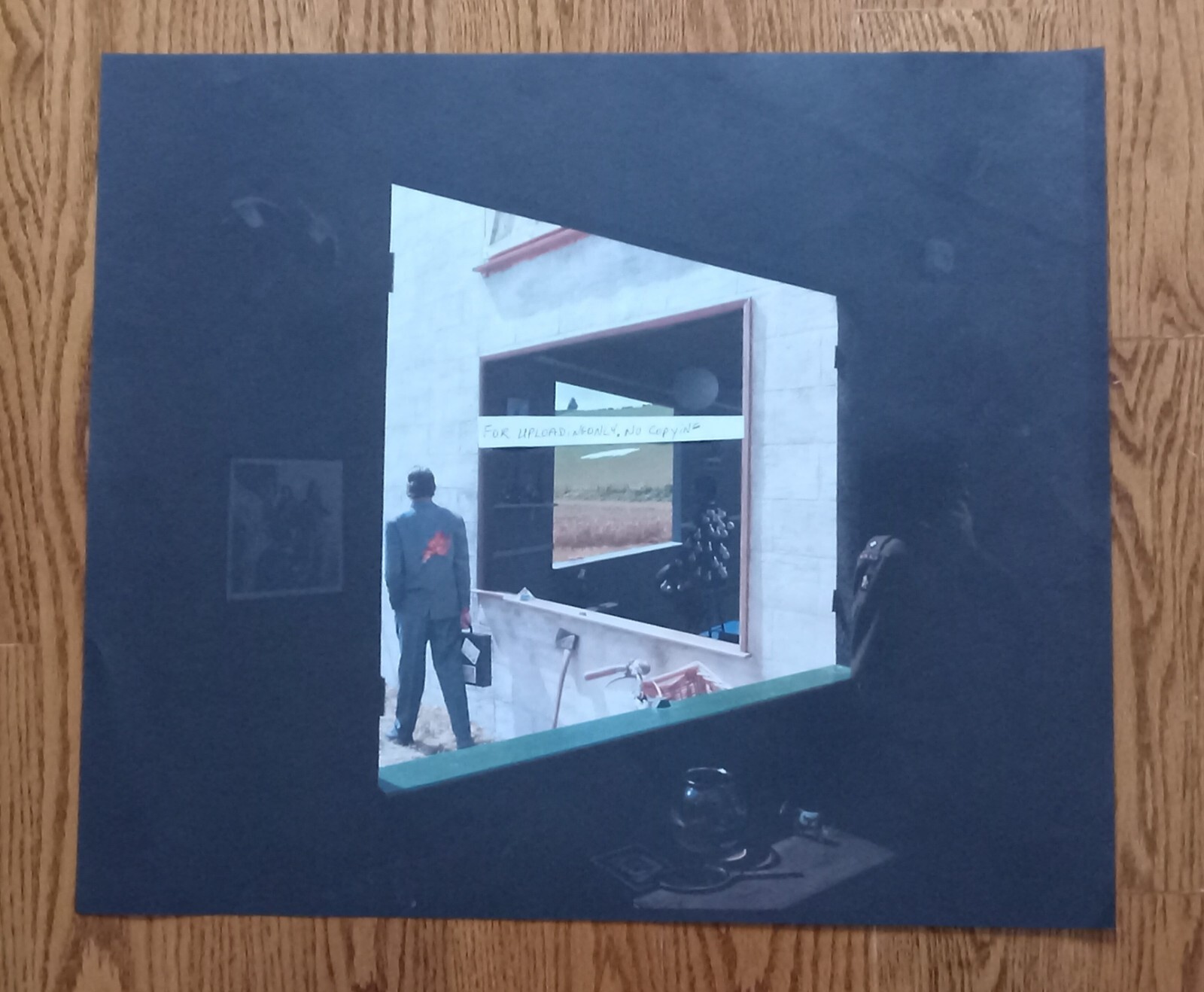 PINK FLOYD RARE ARTWORK PRINT 18X21 INCHES EXTREMELY RARE!!