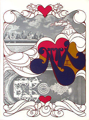 KMPX Radio Original 1968 Poster 107 FM San Francisco Vintage MINT COA