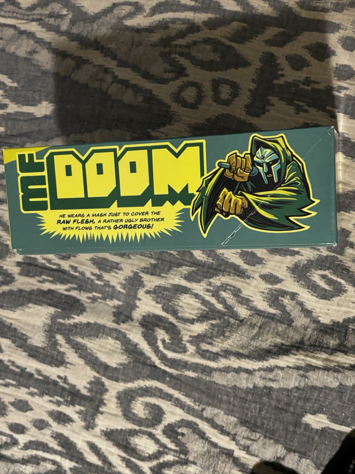 MF DOOM Collectible Mask Limited Edition Rap Hip Hop Original Music Memorabilia