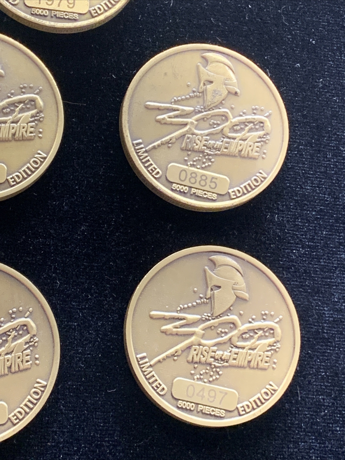 300 Rise Of An Empire Limited Edition Challenge Coin XXXX/5000