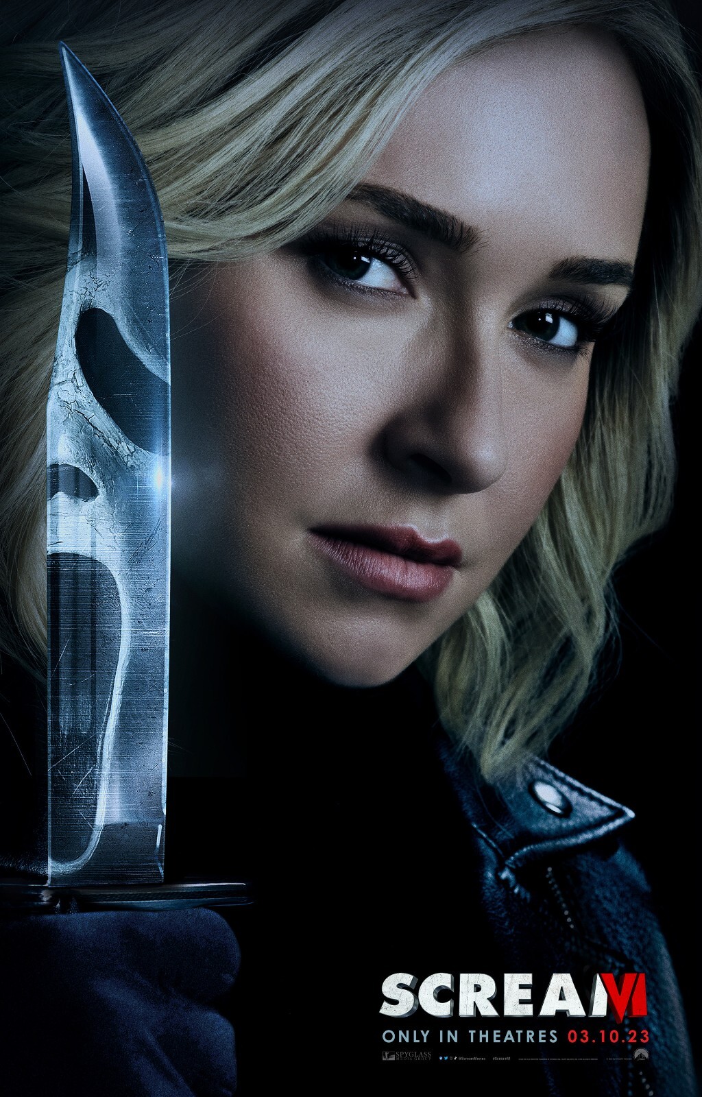 Scream movie poster print 2023 – HAYDEN PANETTIERE – 11 x 17 inches