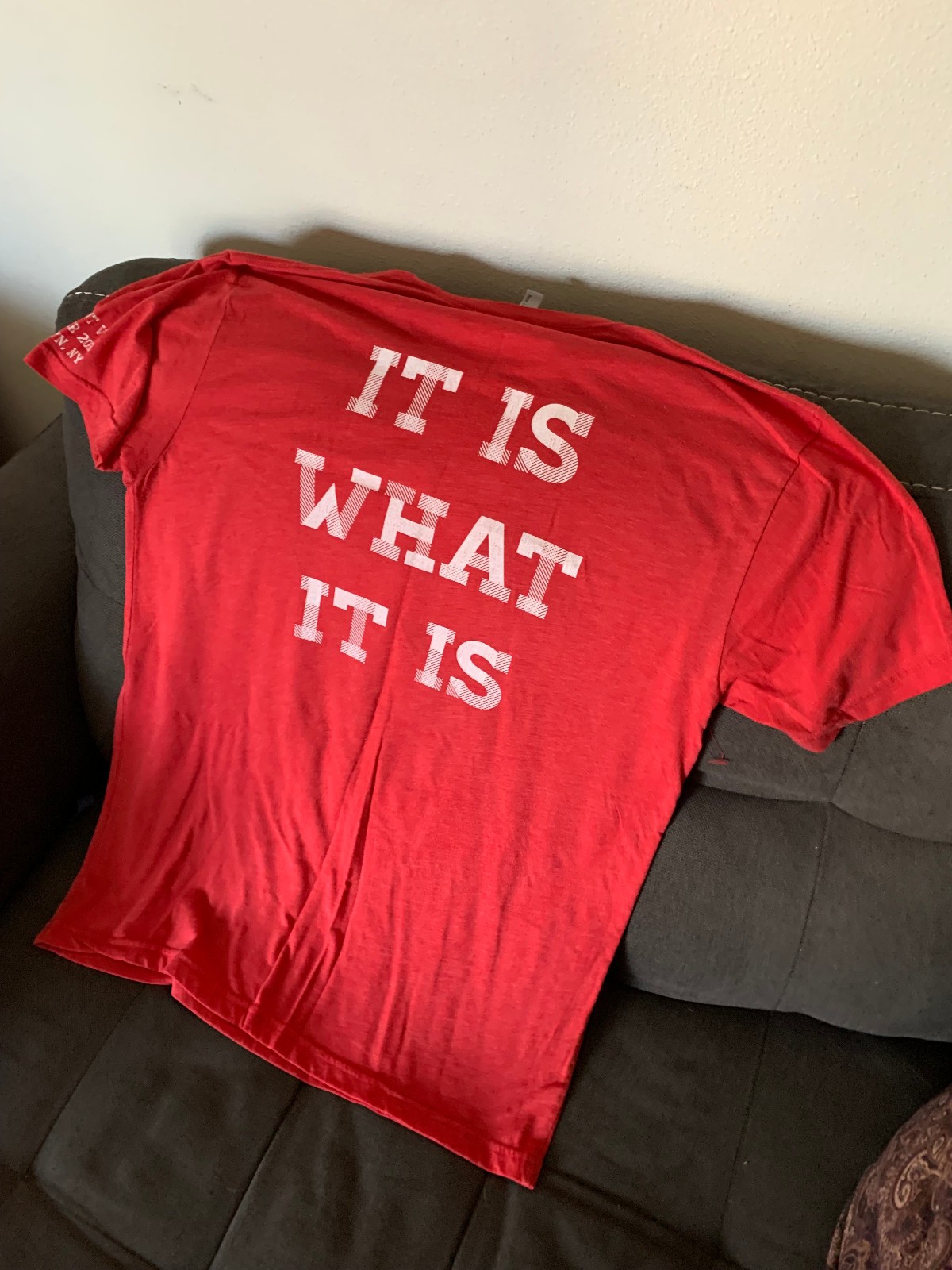 ST. VINCENT (2014) original movie film crew t shirt Bill Murray it is what it is